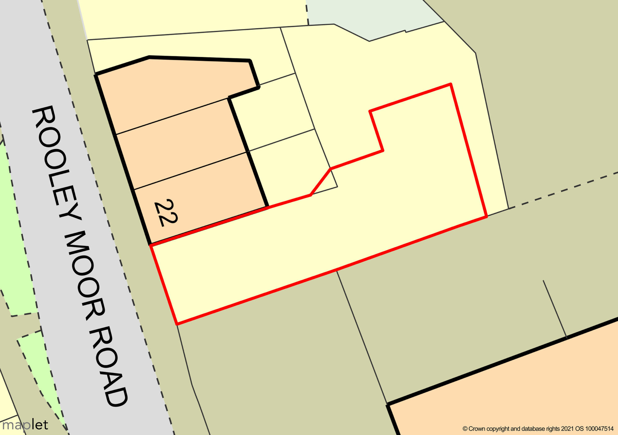Land next to 22 Rooley Moor Road, Rochdale, OL12 7AX